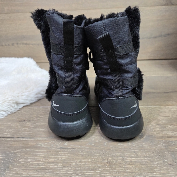 Nike Roshe One Hi Black Sneaker Boots 1Y - Picture 11 of 16